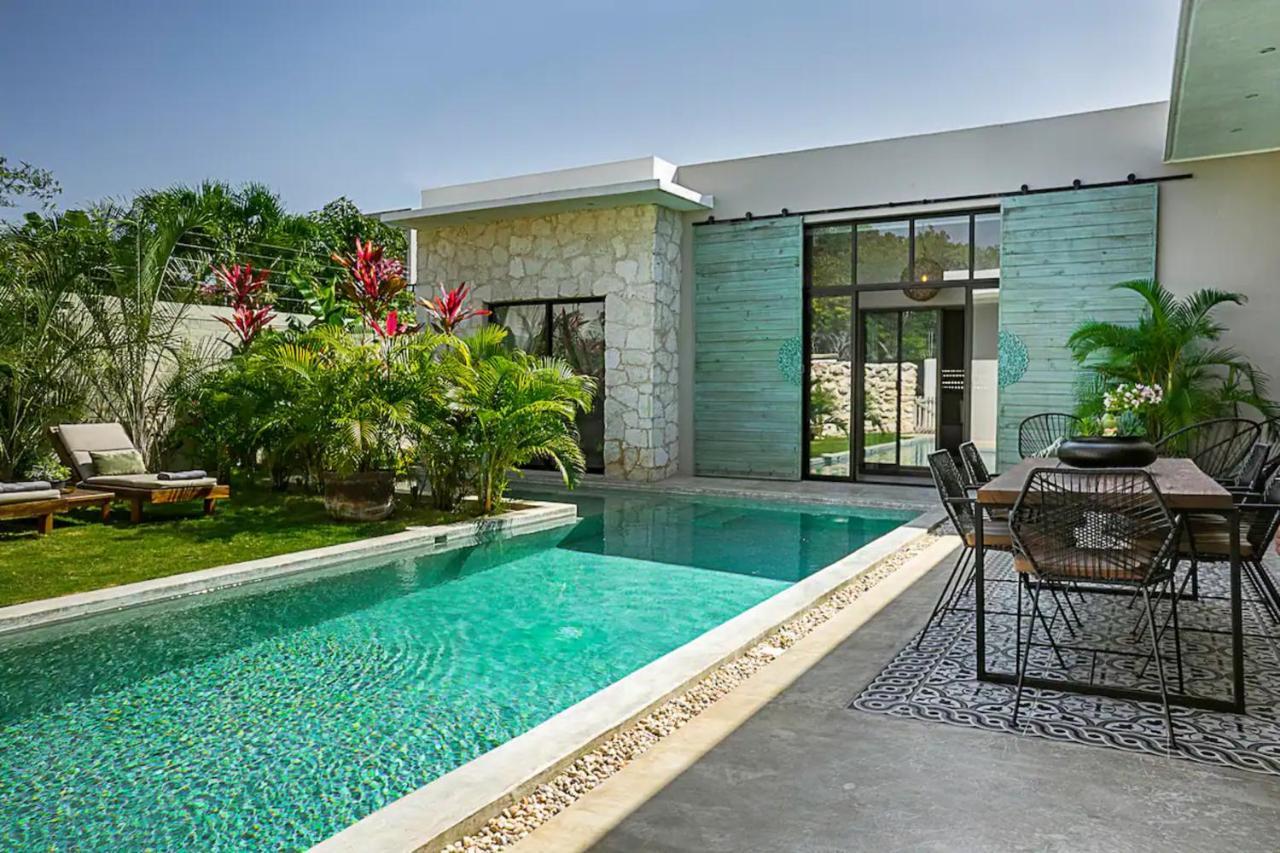 Casa Lou, Large House And Pool, Beach Club Access Villa ตูลุม ภายนอก รูปภาพ